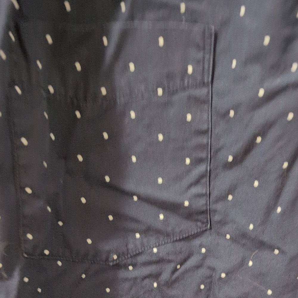 American Eagle Outfitters Boy's XL Navy Button Down Shirt - Picture 4 of 5